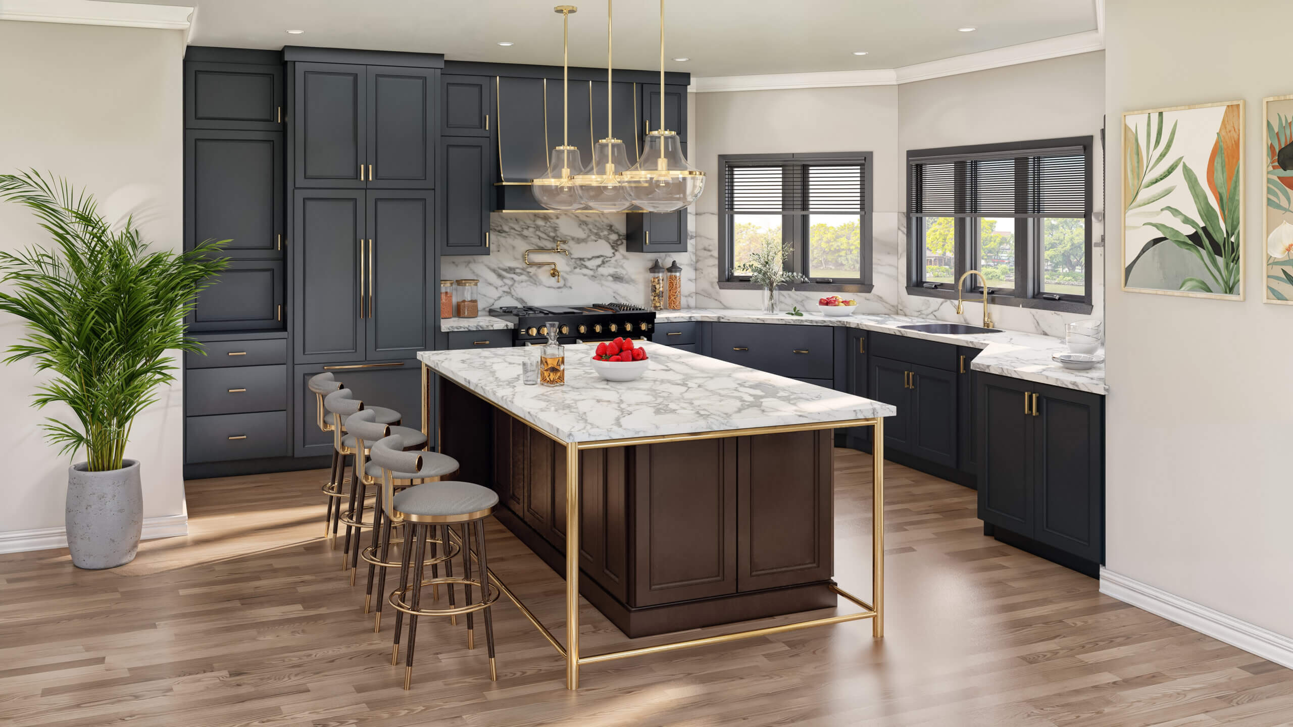 Stunning 3D Interior Rendering Studio in Chicago Georgia Elevate Your Kitchen Design with Modern Visualizations (2)