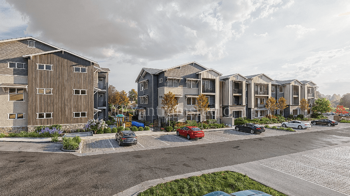 Apartment Building Exterior
