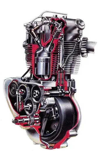 Machinery component detail rendered in 3D