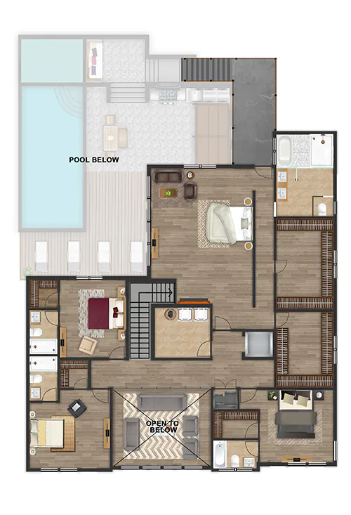 Apartment 2D Floor Plan Design Services