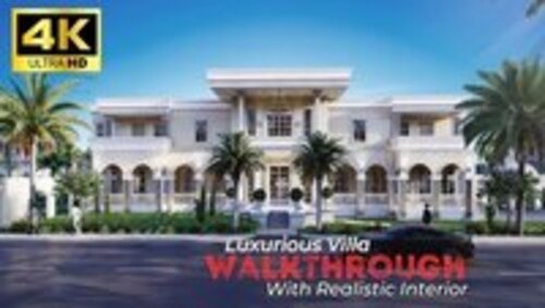 Luxurious Villa 3D Walkthrough with Realistic Interiors (2)
