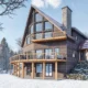 Wood Stone Snow A Perfect Blend Captured by 3D Architectural Rendering.jpg