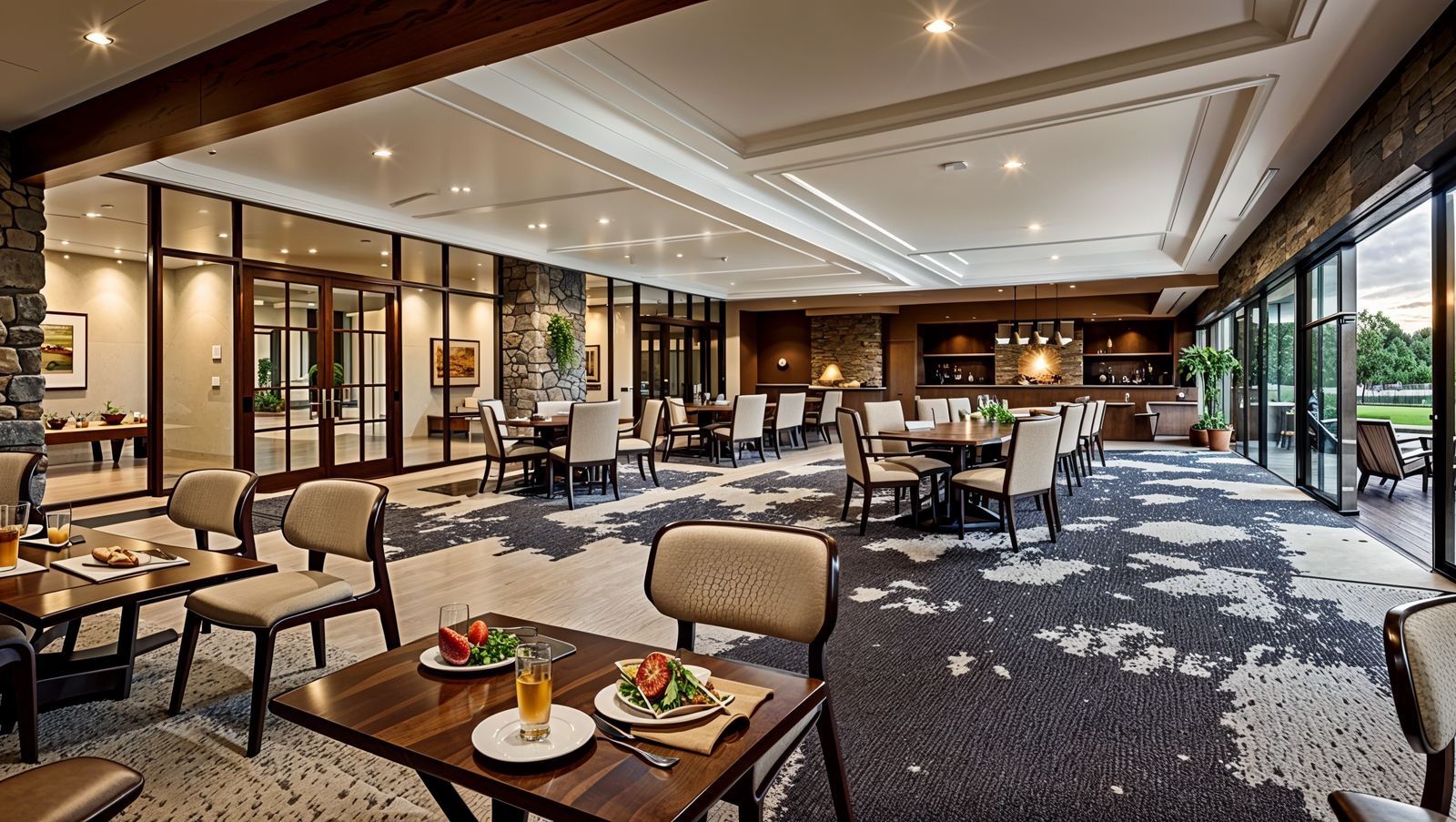 3D floor plan rendering