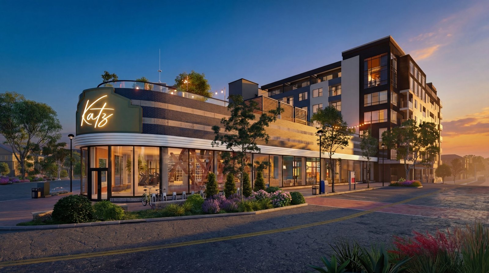 YantramStudio Commercial spaces_CGI rendering USA