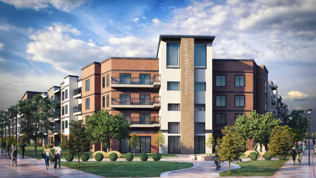 mixed-use development visualization