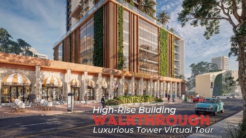 This high-quality 3D walkthrough visualization showcases a modern kitchen interior designed with clean lines, functional layout, and contemporary aesthetics. The space features white cabinetry, a central island counter, integrated appliances, and ample natural lighting that enhances the overall ambiance. The design emphasizes practicality, comfort, and modern lifestyle needs, making it ideal for residential interior presentations and real estate marketing. Through immersive 3D walkthrough technology, viewers can explore the kitchen layout, materials, and spatial flow, improving design understanding and client engagement.