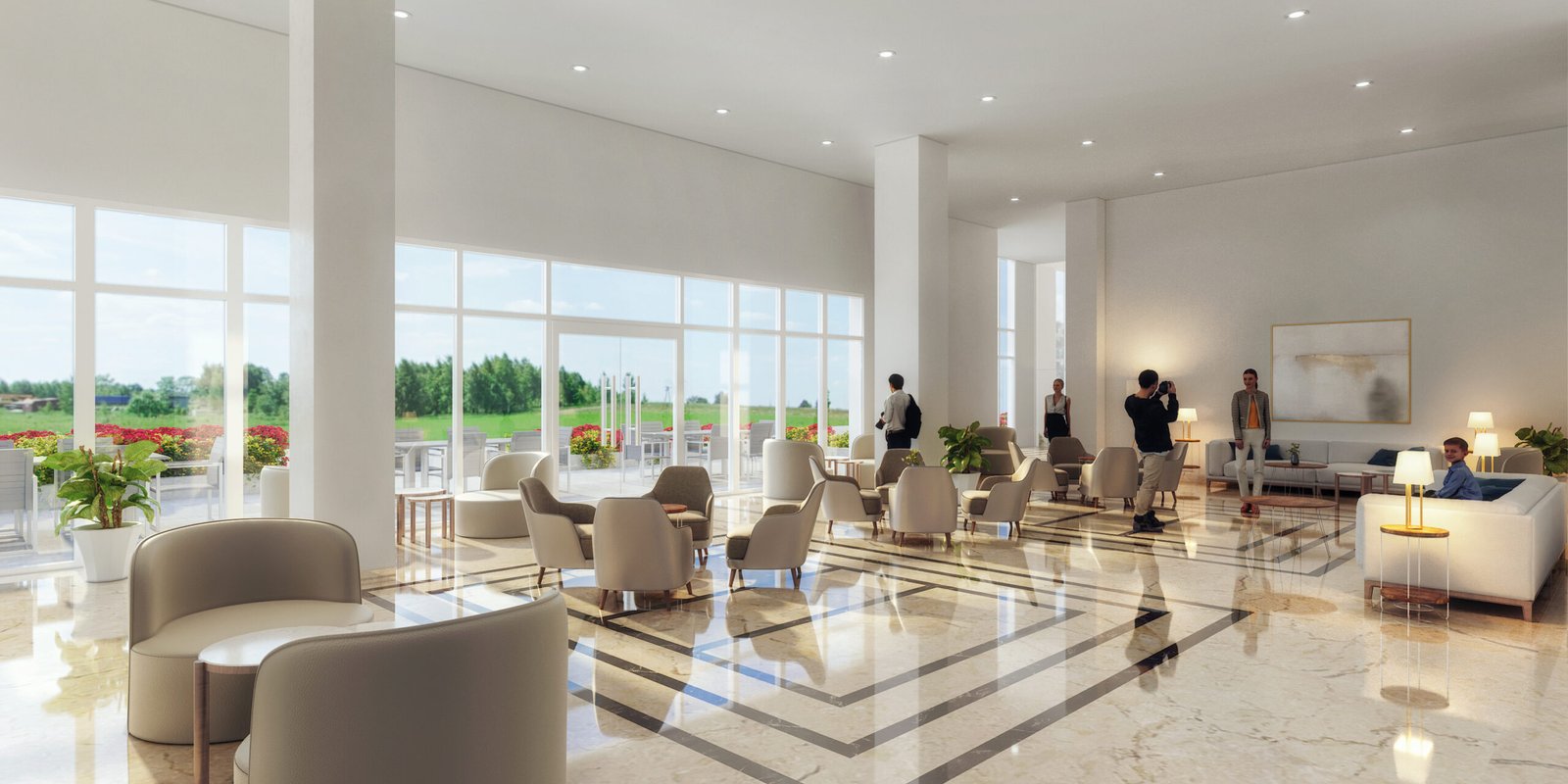 Luxury Apartment 3D Visualisation Paris France