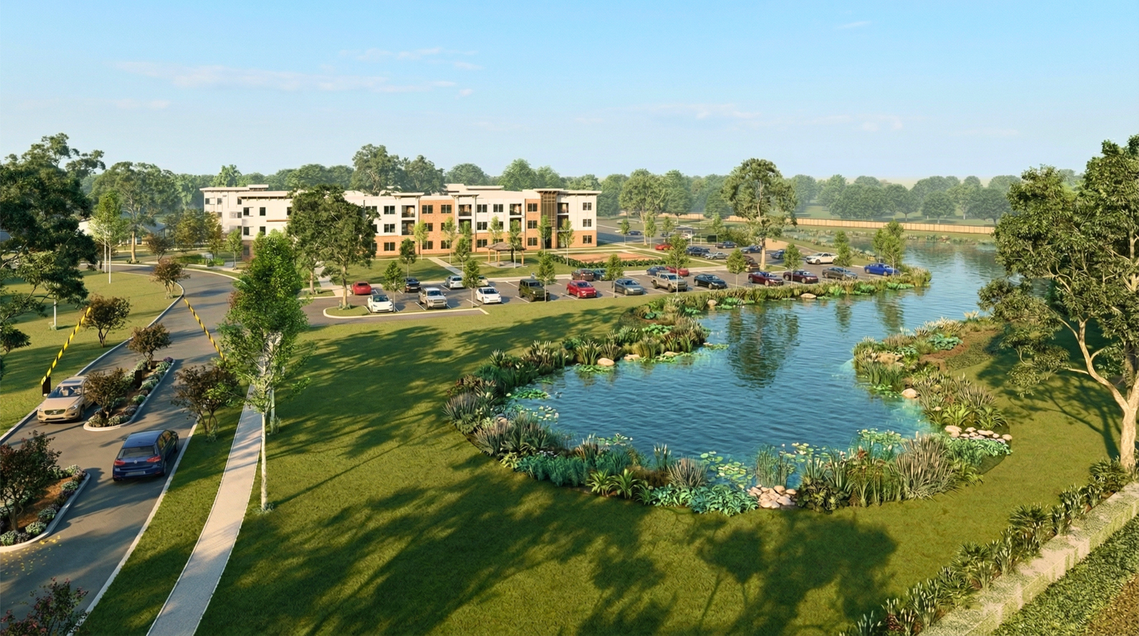 3D Rendering Amsterdam Mixed Use