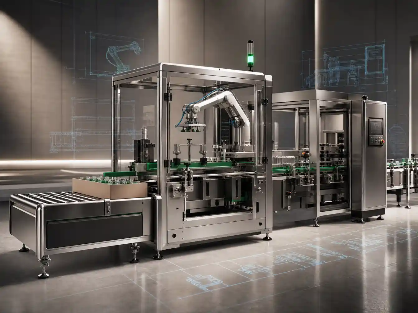 3D industrial machinery modeling and equipment visualization for manufacturing