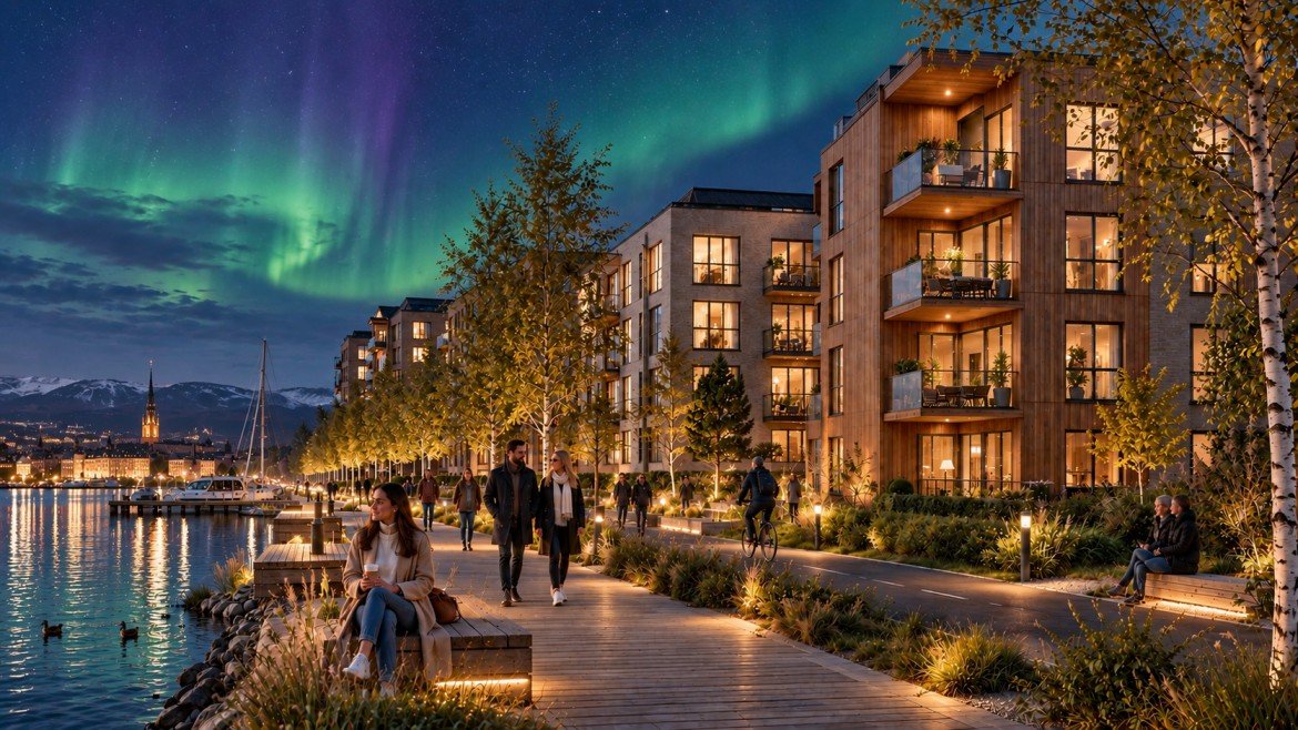 3D architectural rendering Sweden & Scandinavia