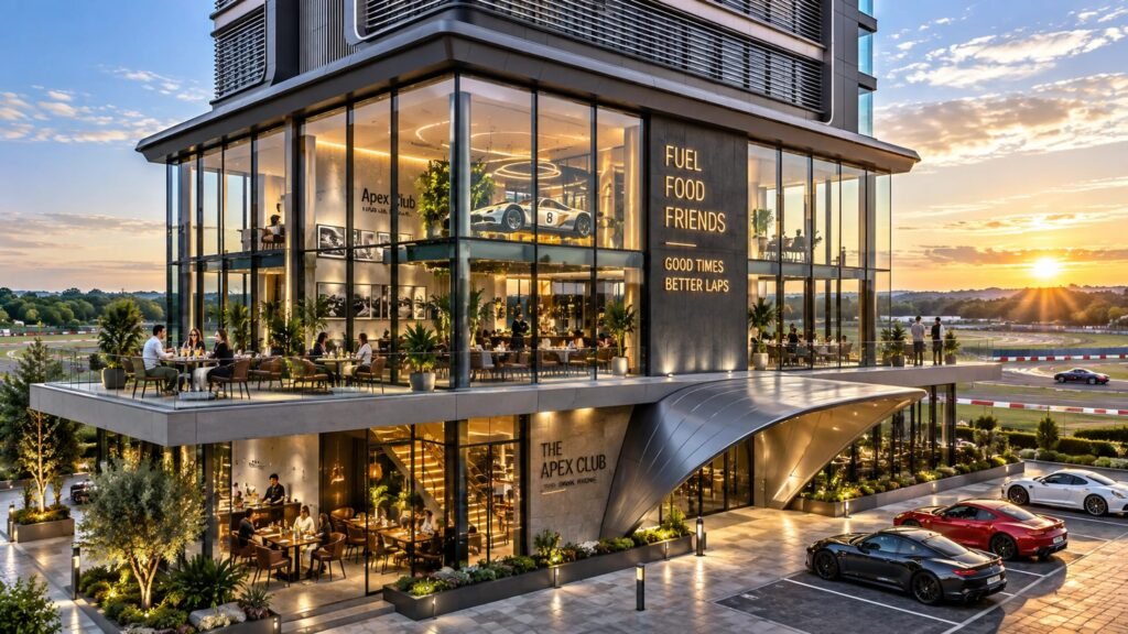 Modern multi-story commercial building exterior 3D rendering in Sydney — 3D Architectural Visualization Sydney