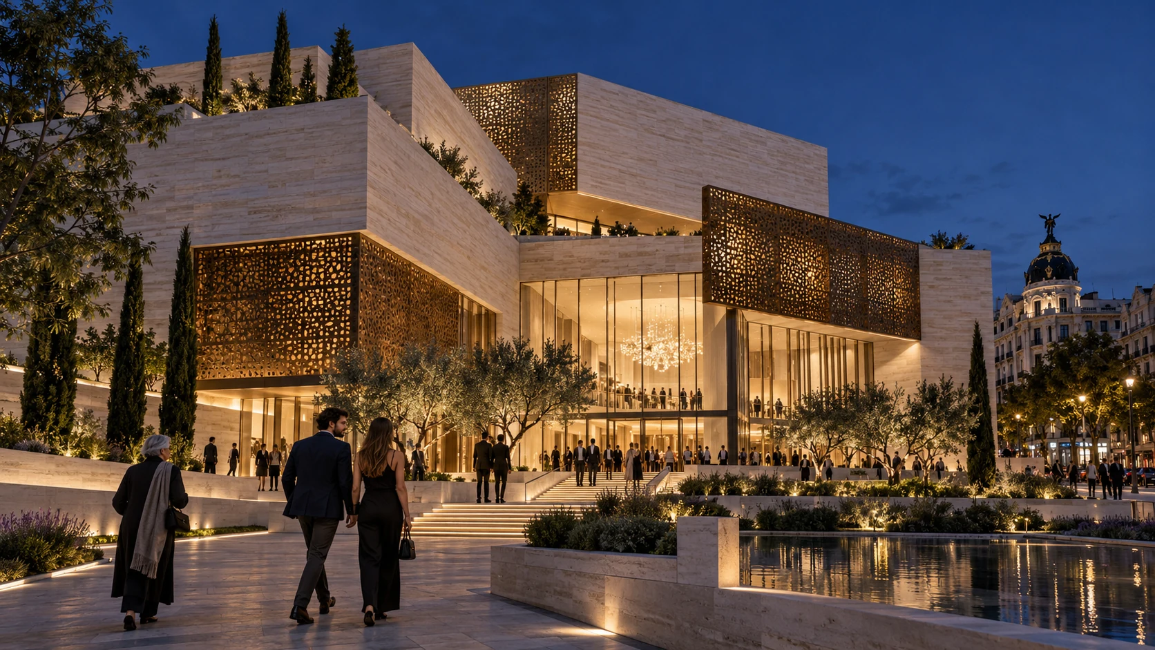 3D architectural rendering Madrid, Spain