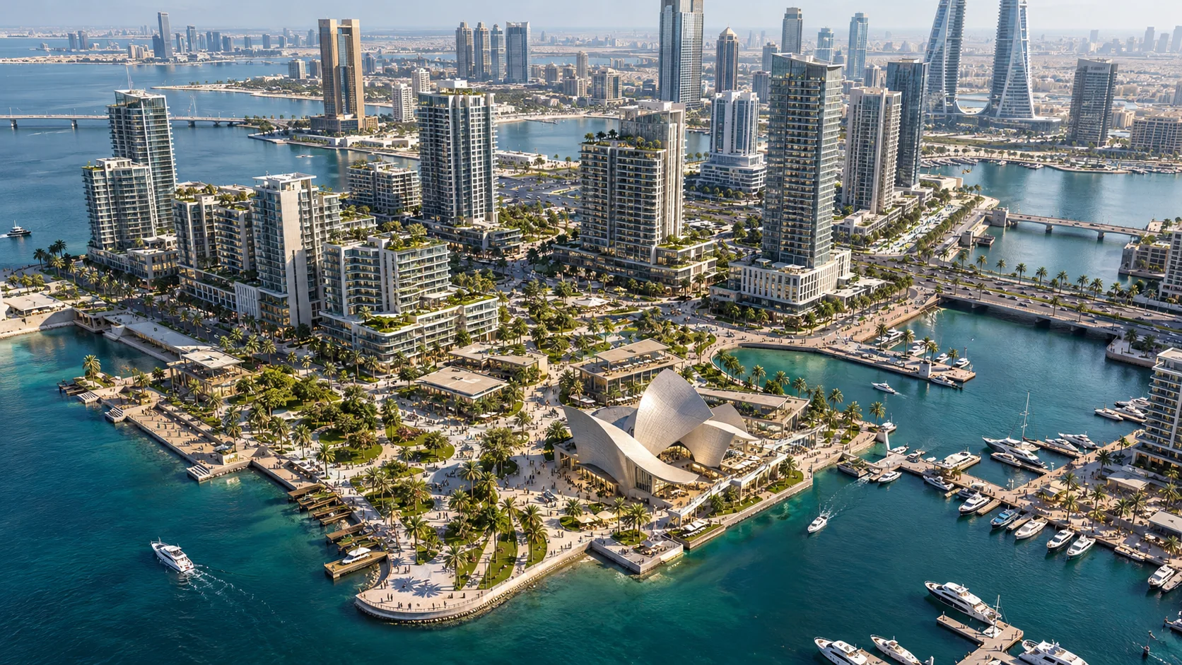 3D architectural rendering Manama, Bahrain